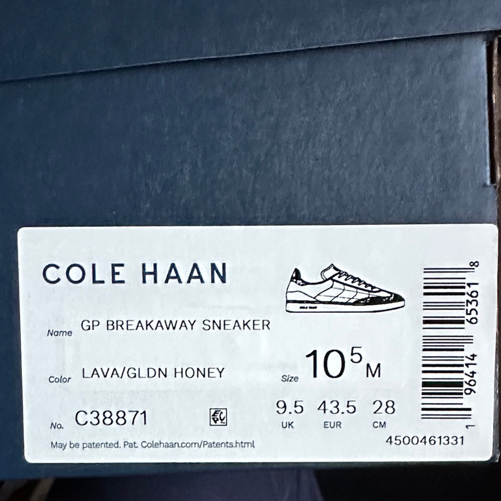 Cole Haan Men's Grandpro Breakaway Brown Sneakers - Picture 3 of 3